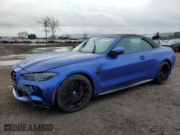 ✅ 2022 BMW M4 Competition xDrive • VIN: WBS33BA04NCJ86672 • Lot: 37588104. Listed on Copart with Not provided. Free auction sales archive from the USA and detailed vehicle history report at DreamBid. Image 1.