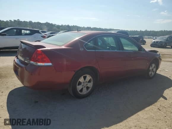 2008 Chevrolet Impala LT with VIN 2G1WT58K789276271, listed as a Copart auction lot 83931895 with 150,737 mi miles and Salvage title. Bid and sale history available at DreamBid. Image 3.