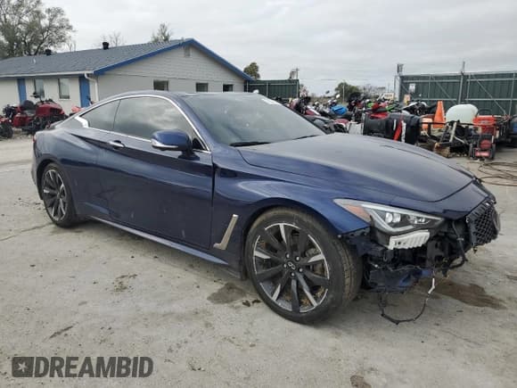 ✅ 2021 Infiniti Q60 Luxe • VIN: JN1EV7KL8MM470625 • Lot: 79534314. Listed on Copart with 23,357 mi. Free auction sales archive from the USA and detailed vehicle history report at DreamBid. Image 4.