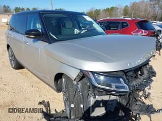 ✅ 2020 Land Rover Range Rover • VIN: SALGS5SE4LA590564 • Lot: 41767048. Listed on IAAI with 53,531 mi. Free auction sales archive from the USA and detailed vehicle history report at DreamBid. Image 1.