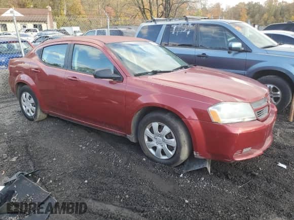 2008 Dodge Avenger SE с VIN 1B3LC46K28N585491, выставлен на аукционе Copart как лот 90846295 с пробегом 189 442 миль миль и Списание • Salvage title. История ставок и продаж доступна на DreamBid. Изображение 4.