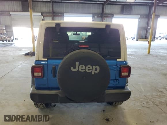 ✅ 2021 Jeep Wrangler Unlimited Islander • VIN: 1C4HJXDG5MW656634 • Lot: 93234955. Listed on Copart with 68,756 mi. Free auction sales archive from the USA and detailed vehicle history report at DreamBid. Image 6.