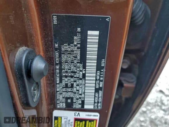 ✅ 2009 Toyota Venza • VIN: 4T3BK11A69U019841 • Лот: 94224135. Опубликован ранее на Copart с пробегом 261 178 миль. Бесплатный доступ к архиву аукционных продаж из США и подробный отчёт об истории автомобиля на DreamBid. Изображение 13.