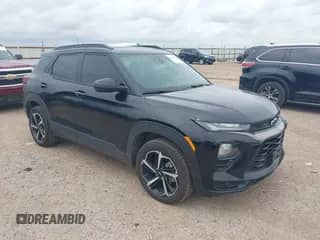 2023 Chevrolet TrailBlazer RS with VIN KL79MUSL0PB032713, listed as a IAAI auction lot 42618572 with 43,608 mi miles and . Bid and sale history available at DreamBid. Image 1.