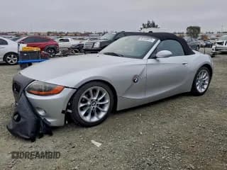 ✅ 2003 BMW Z4 2.5i • VIN: 4USBT33453LR62548 • Lot: 95169825. Listed on Copart with 80,873 mi. Free auction sales archive from the USA and detailed vehicle history report at DreamBid. Image 1.