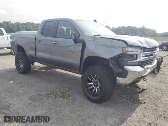 2020 Chevrolet Silverado 1500 LT z VIN 1GCRYDEK6LZ115154, wystawiony jako IAAI lot #42620238 z przebiegiem 97 370 mil mil oraz . Historia ofert i sprzedaży dostępna na DreamBid. Obrazek 1.