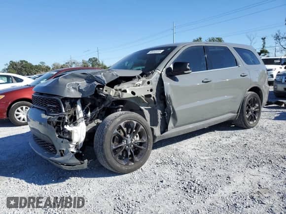 2022 Dodge Durango R/T with VIN 1C4SDHCT5NC202260, listed as a Copart auction lot 90453335 with 39,603 mi miles and Clean title. Bid and sale history available at DreamBid. Image 1.