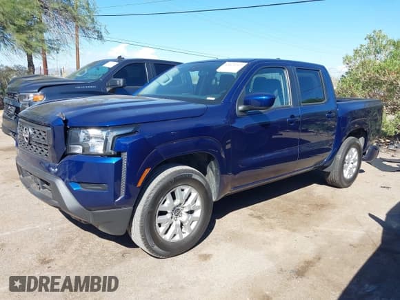 ✅ 2023 Nissan Frontier Pro-X • VIN: 1N6ED1EJ5PN667240 • Lot: 43472717. Listed on IAAI with 24,186 mi. Free auction sales archive from the USA and detailed vehicle history report at DreamBid. Image 2.