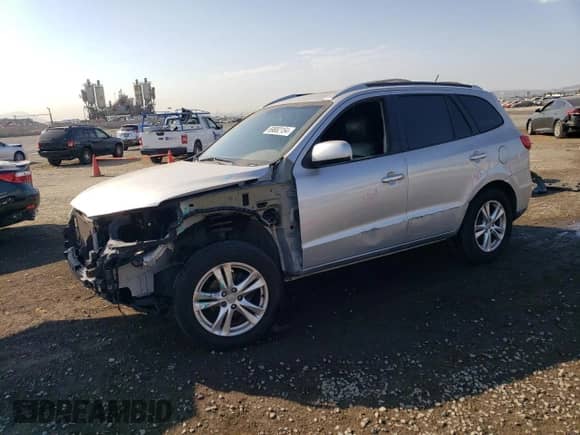 2012 Hyundai Santa Fe Limited with VIN 5XYZK3AB6CG123254, listed as a Copart auction lot 69882154 with 134,891 mi miles and Salvage title. Bid and sale history available at DreamBid. Image 1.