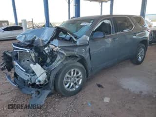 ✅ 2021 Chevrolet Traverse LS • VIN: 1GNERFKW1MJ166728 • Lot: 91307225. Listed on Copart with Not provided. Free auction sales archive from the USA and detailed vehicle history report at DreamBid. Image 1.