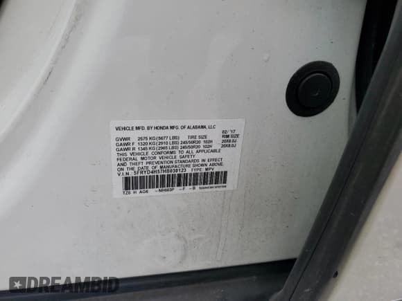 ✅ 2017 Acura MDX Technology • VIN: 5FRYD4H57HB030123 • Lot: 54354345. Listed on Copart with 134,558 mi. Free auction sales archive from the USA and detailed vehicle history report at DreamBid. Image 13.