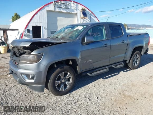 ✅ 2018 Chevrolet Colorado 4WD Z71 • VIN: 1GCGTDEN9J1238779 • Лот: 43246372. Опубликован ранее на IAAI с пробегом Не указан. Бесплатный доступ к архиву аукционных продаж из США и подробный отчёт об истории автомобиля на DreamBid. Изображение 2.
