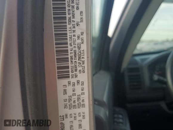 ✅ 2012 Jeep Liberty Sport Latitude • VIN: 1C4PJMAK6CW148531 • Лот: 93420235. Опубликован ранее на Copart с пробегом 155 549 миль. Бесплатный доступ к архиву аукционных продаж из США и подробный отчёт об истории автомобиля на DreamBid. Изображение 12.