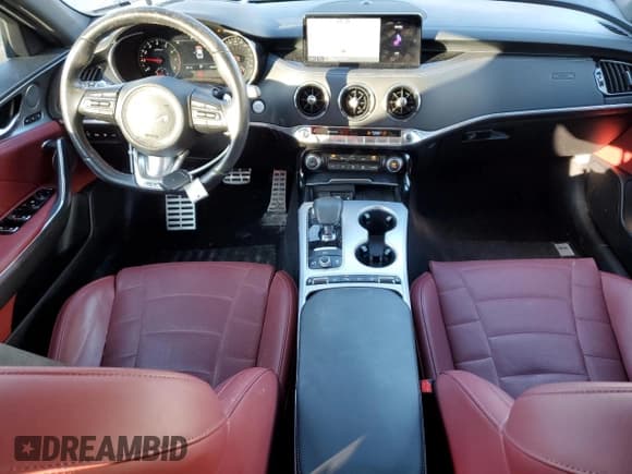 ✅ 2023 Kia Stinger GT2 • VIN: KNAE55LC5P6135750 • Lot: 47403805. Listed on Copart with 30,430 mi. Free auction sales archive from the USA and detailed vehicle history report at DreamBid. Image 8.