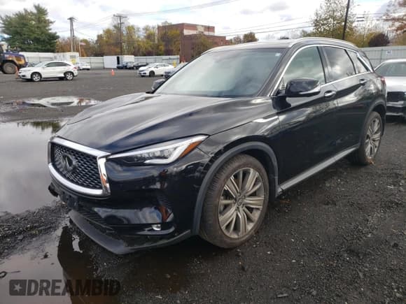 ✅ 2021 Infiniti QX50 Sensory • VIN: 3PCAJ5CB3MF120944 • Lot: 90636995. Listed on Copart with 46,767 mi. Free auction sales archive from the USA and detailed vehicle history report at DreamBid. Image 1.