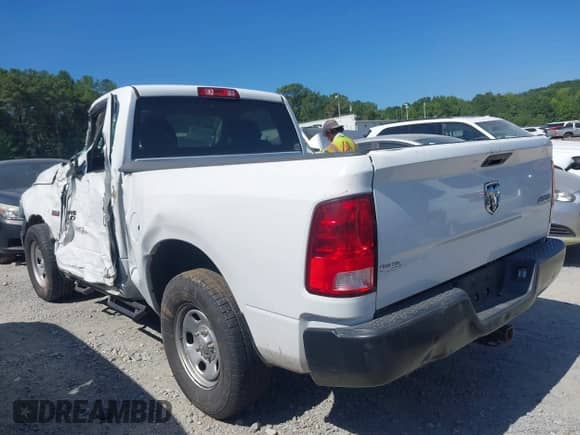 2021 Ram 1500 Express with VIN 3C6JR7AT4MG641110, listed as a IAAI auction lot 42739618 with 11,112 mi miles and . Bid and sale history available at DreamBid. Image 3.