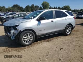 2022 Chevrolet Equinox LS с VIN 2GNAXHEVXN6113396, выставлен на аукционе Copart как лот 80800135 с пробегом 44 960 миль миль и Списание • Salvage title. История ставок и продаж доступна на DreamBid. Изображение 1.