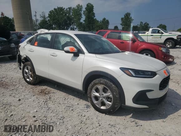 ✅ 2024 Honda HR-V LX • VIN: 3CZRZ2H35RM779570 • Lot: 63734855. Listed on Copart with Not provided. Free auction sales archive from the USA and detailed vehicle history report at DreamBid. Image 4.