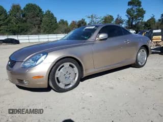 ✅ 2004 Lexus SC 430 • VIN: JTHFN48Y740059838 • Lot: 87066795. Listed on Copart with 165,334 mi. Free auction sales archive from the USA and detailed vehicle history report at DreamBid. Image 1.