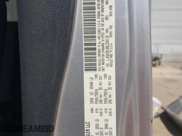 ✅ 2008 Jeep Wrangler Unlimited X • VIN: 1J4GA39168L520118 • Lot: 52044115. Listed on Copart with Not provided. Free auction sales archive from the USA and detailed vehicle history report at DreamBid. Image 15.