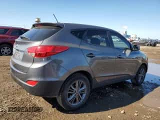 2014 Hyundai Tucson GLS z VIN KM8JT3AF4EU948283, wystawiony jako Copart lot #82346985 z przebiegiem 85 631 mil mil oraz Szkoda całkowita • Salvage title. Historia ofert i sprzedaży dostępna na DreamBid. Obrazek 3.