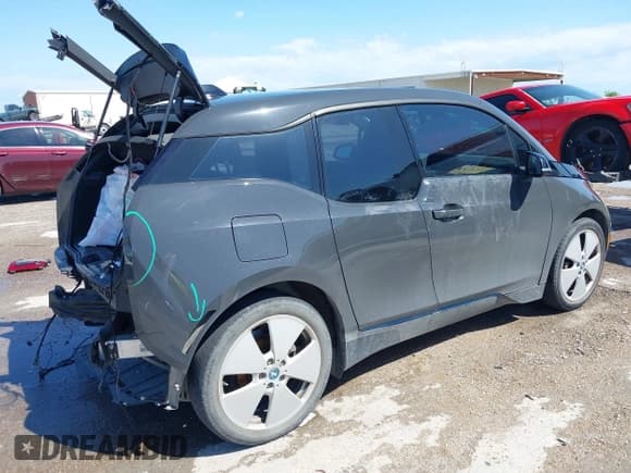 ✅ 2015 BMW i3 • VIN: WBY1Z2C50FV287637 • Lot: 42077747. Listed on IAAI with 67,283 mi. Free auction sales archive from the USA and detailed vehicle history report at DreamBid. Image 4.