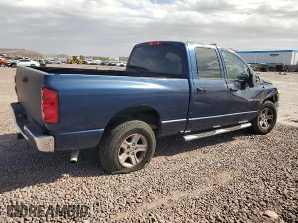 ✅ 2007 Dodge 1500 SLT • VIN: 1D7HA18N37J548414 • Лот: 76904424. Опубликован ранее на Copart с пробегом 196 926 миль. Бесплатный доступ к архиву аукционных продаж из США и подробный отчёт об истории автомобиля на DreamBid. Изображение 3.