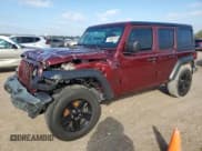 ✅ 2022 Jeep Wrangler Unlimited High Tide • VIN: 1C4HJXDG6NW105825 • Lot: 84442124. Listed on Copart with 20,108 mi. Free auction sales archive from the USA and detailed vehicle history report at DreamBid. Image 1.