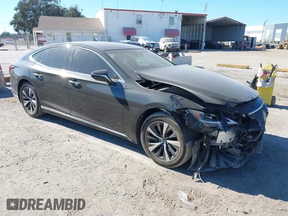 ✅ 2021 Lexus LS 500 • VIN: JTHD51FF1M5015084 • Lot: 43585029. Listed on IAAI with 31,931 mi. Free auction sales archive from the USA and detailed vehicle history report at DreamBid. Image 1.