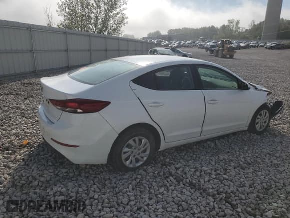 ✅ 2018 Hyundai Elantra SE • VIN: 5NPD74LF5JH253971 • Lot: 83982535. Listed on Copart with 162,138 mi. Free auction sales archive from the USA and detailed vehicle history report at DreamBid. Image 3.