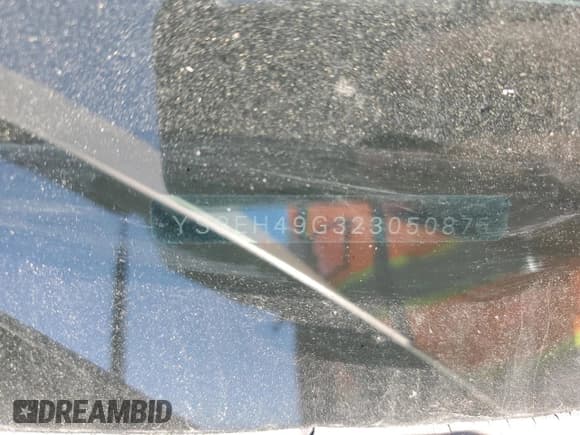 ✅ 2002 Saab 9-5 Aero • VIN: YS3EH49G323050875 • Lot: 57627565. Listed on Copart with 274,548 mi. Free auction sales archive from the USA and detailed vehicle history report at DreamBid. Image 12.