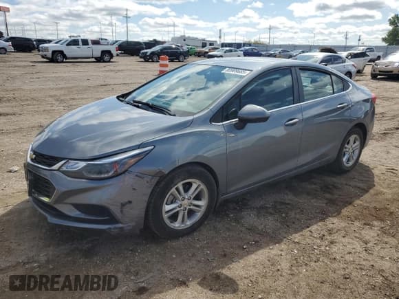 ✅ 2018 Chevrolet Cruze LT • VIN: 1G1BE5SM6J7167293 • Lot: 80909685. Listed on Copart with 39,452 mi. Free auction sales archive from the USA and detailed vehicle history report at DreamBid. Image 1.
