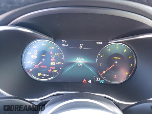 ✅ 2023 Mercedes-Benz C 300 • VIN: W1KWJ8EB8PG131247 • Lot: 40616584. Wystawiony na Copart z przebiegiem 823 mil. Bezpłatny archiwum sprzedaży aukcyjnych z USA i szczegółowy raport historii pojazdu na DreamBid. Zdjęcie 9.