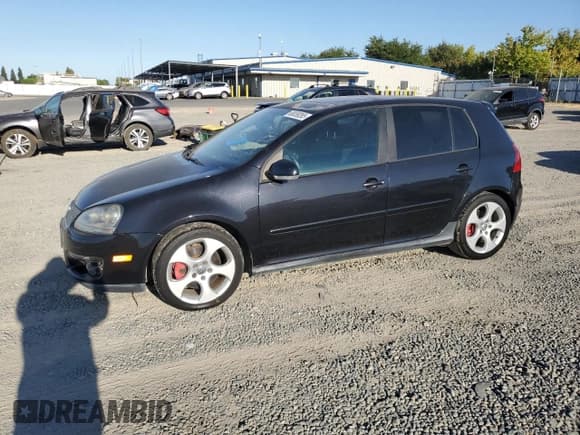 ✅ 2008 Volkswagen Golf GTI • VIN: WVWGV71K18W116177 • Lot: 68039265. Listed on Copart with 229,339 mi. Free auction sales archive from the USA and detailed vehicle history report at DreamBid. Image 1.