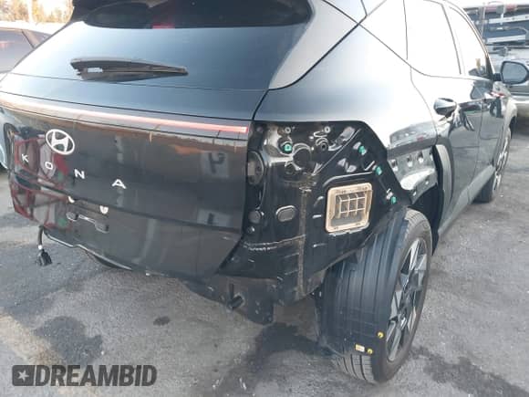 2024 Hyundai Kona SEL with VIN KM8HC3AB5RU049062, listed as a IAAI auction lot 41358253 with 15,289 mi miles and . Bid and sale history available at DreamBid. Image 6.