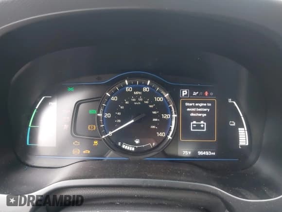 ✅ 2019 Hyundai Ioniq Blue • VIN: KMHC65LC4KU168374 • Lot: 40783781. Wystawiony na IAAI z przebiegiem 97 000 mil. Bezpłatny archiwum sprzedaży aukcyjnych z USA i szczegółowy raport historii pojazdu na DreamBid. Zdjęcie 7.