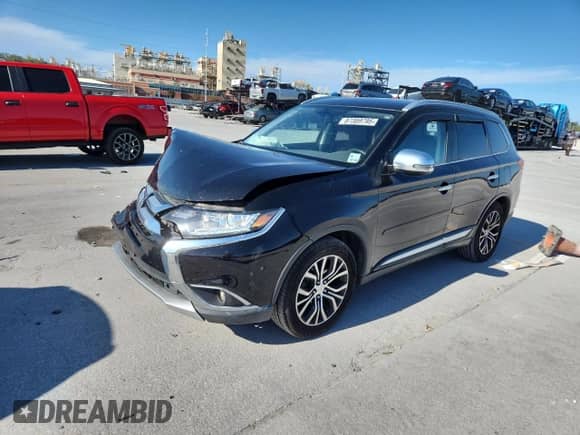 2017 Mitsubishi Outlander SE с VIN JA4AD3A38HZ016855, выставлен на аукционе Copart как лот 87389795 с пробегом 106 181 миль миль и Списание • Salvage title. История ставок и продаж доступна на DreamBid. Изображение 1.