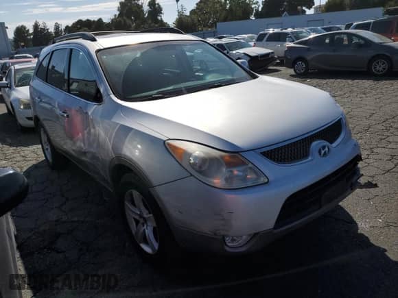 2007 Hyundai Veracruz GLS with VIN KM8NU13CX7U027551, listed as a Copart auction lot 66617194 with 180,634 mi miles and Salvage title. Bid and sale history available at DreamBid. Image 4.