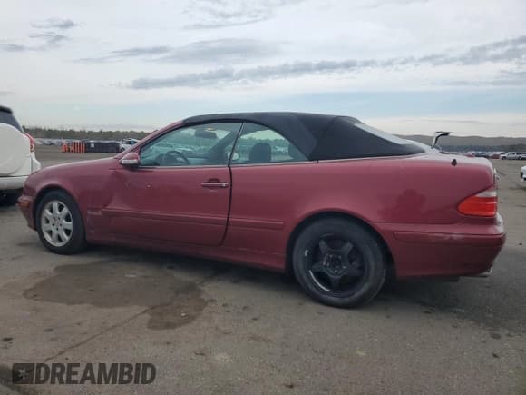 ✅ 2001 Mercedes-Benz CLK 320/430 • VIN: WDBLK65G41T073354 • Lot: 46862764. Listed on Copart with 117,290 mi. Free auction sales archive from the USA and detailed vehicle history report at DreamBid. Image 2.