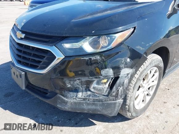 ✅ 2018 Chevrolet Equinox LS • VIN: 3GNAXHEV4JL347605 • Lot: 43313680. Listed on IAAI with 94,047 mi. Free auction sales archive from the USA and detailed vehicle history report at DreamBid. Image 6.