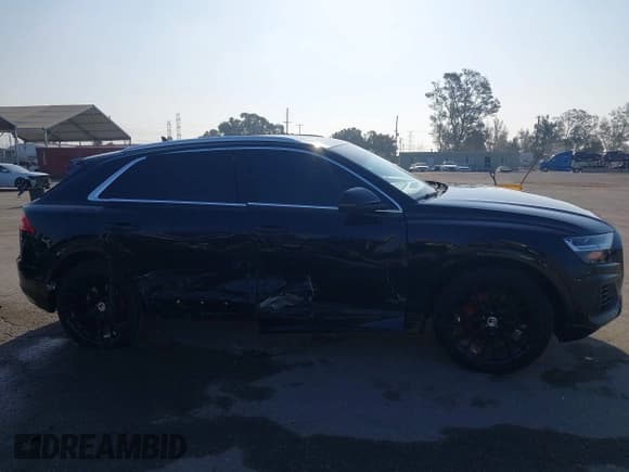 ✅ 2019 Audi Q8 Premium Plus • VIN: WA1BVAF14KD045562 • Lot: 42946180. Listed on IAAI with 37,708 mi. Free auction sales archive from the USA and detailed vehicle history report at DreamBid. Image 13.