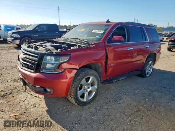 2015 Chevrolet Tahoe LS with VIN 1GNSCAKC5FR615619, listed as a Copart auction lot 91198995 with Not provided miles and Clean title. Bid and sale history available at DreamBid. Image 1.