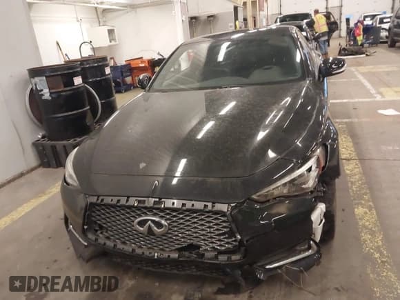 ✅ 2018 Infiniti Q60 Luxe • VIN: JN1EV7EL1JM393037 • Лот: 41308526. Опубликован ранее на IAAI с пробегом 54 065 миль. Бесплатный доступ к архиву аукционных продаж из США и подробный отчёт об истории автомобиля на DreamBid. Изображение 12.