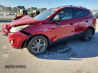 2014 Hyundai Tucson Limited z VIN KM8JU3AG8EU931699, wystawiony jako Copart lot #82751435 z przebiegiem 140 109 mil mil oraz Szkoda całkowita • Salvage title. Historia ofert i sprzedaży dostępna na DreamBid. Obrazek 1.