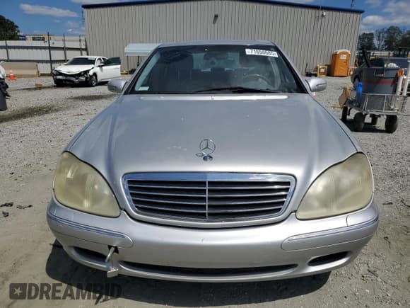 ✅ 2000 Mercedes-Benz S 320/430/500 • VIN: WDBNG70J4YA086890 • Lot: 71650685. Listed on Copart with 127,779 mi. Free auction sales archive from the USA and detailed vehicle history report at DreamBid. Image 5.