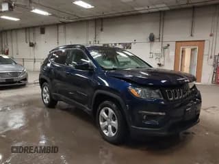 ✅ 2021 Jeep Compass Altitude • VIN: 3C4NJDBB8MT579790 • Lot: 42669224. Listed on IAAI with 24,033 mi. Free auction sales archive from the USA and detailed vehicle history report at DreamBid. Image 1.