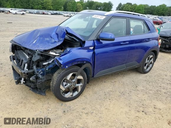 ✅ 2024 Hyundai Venue SEL • VIN: KMHRC8A37RU294441 • Lot: 54591745. Listed on Copart with 11,402 mi. Free auction sales archive from the USA and detailed vehicle history report at DreamBid. Image 1.