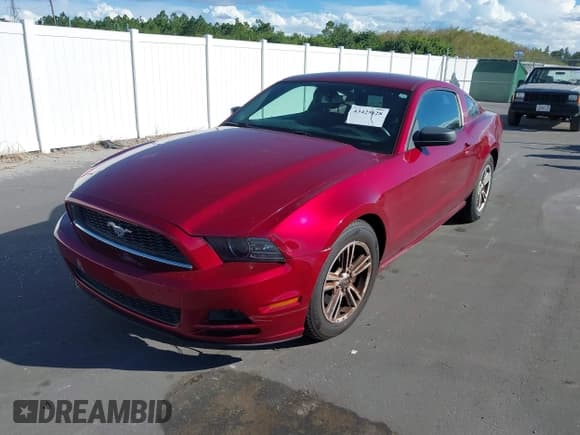 ✅ 2014 Ford Mustang V6 • VIN: 1ZVBP8AM1E5251444 • Lot: 43425428. Listed on IAAI with 130,968 mi. Free auction sales archive from the USA and detailed vehicle history report at DreamBid. Image 2.