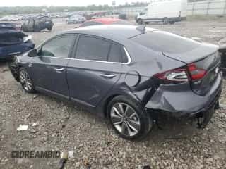 2019 Hyundai Ioniq Limited z VIN KMHC05LC1KU136869, wystawiony jako Copart lot #81758765 z przebiegiem 54 131 mil mil oraz Szkoda całkowita • Salvage title. Historia ofert i sprzedaży dostępna na DreamBid. Obrazek 2.