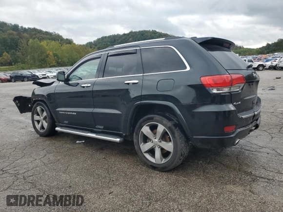✅ 2014 Jeep Grand Cherokee Overland • VIN: 1C4RJFCT8EC238200 • Lot: 81672245. Listed on Copart with Not provided. Free auction sales archive from the USA and detailed vehicle history report at DreamBid. Image 2.